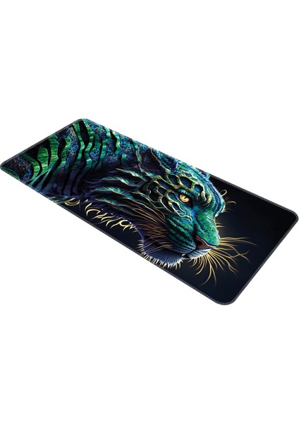 Mouse Pad Büyük Boy Gaming Oyuncu Xl 70X30 cm Leopard