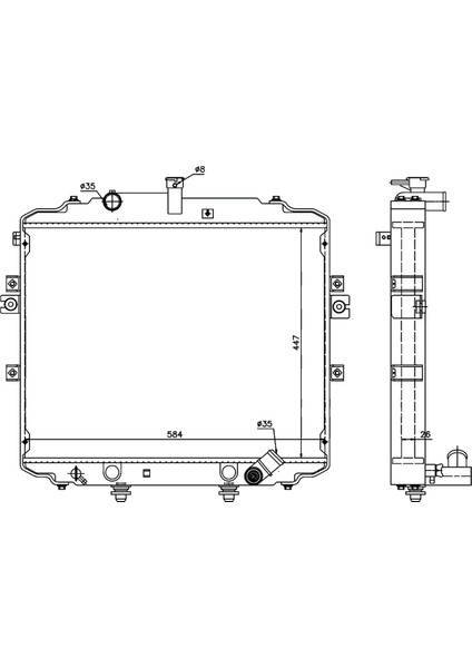 H100 2.5tdı 04+ 253104F210 mt 445*568*26