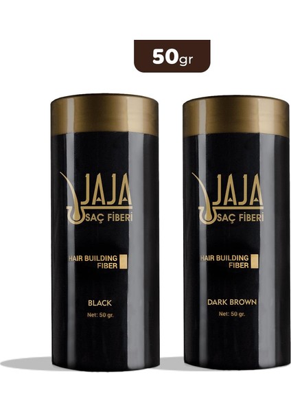 Saç Fiberi Black ve Dark Brown 50 gr