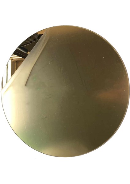 3mm Yuvarlak Ayna Pleksi Altın Daire Kesim Pleksi Ayna modelleri