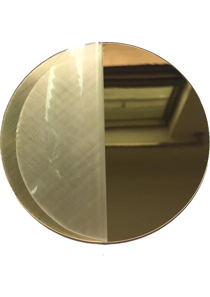 3mm Yuvarlak Ayna Pleksi Altın Daire Kesim Pleksi Ayna fırsatları