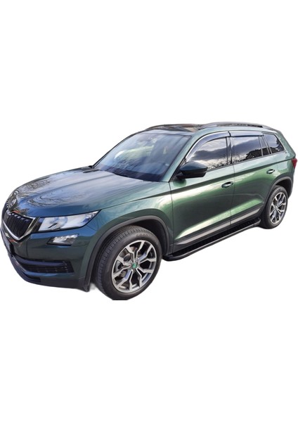 Skoda Kodiaq Safari Yan Basamak Siyah