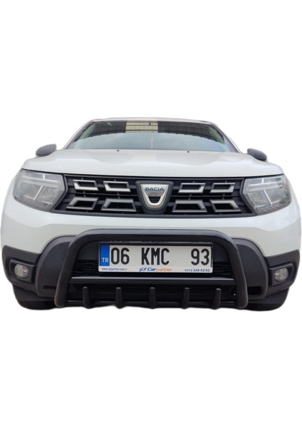 Dacia Duster 18 Öncesi Safari Siyah Ön Tampon Koruma