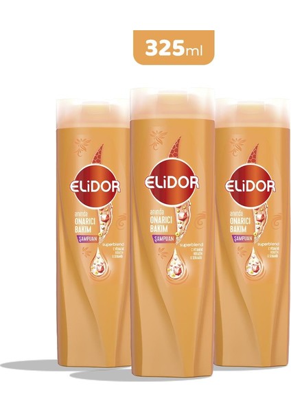 Superblend Onarıcı Bakım Şampuanı 325 ml x 3