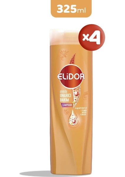 Superblend Onarıcı Bakım Şmpuanı 325 ml x 4