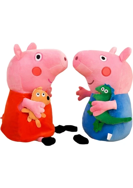 Peppa Pig 2 Peppa Pig Bebeği, Page ve George Bebeği Parçalama Oyuncakları (Yurt Dışından)