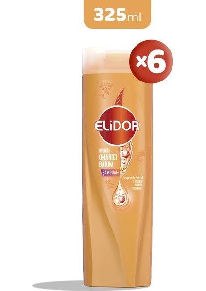 Superblend Onarıcı Bakım Şampuanı 325 ml x 6