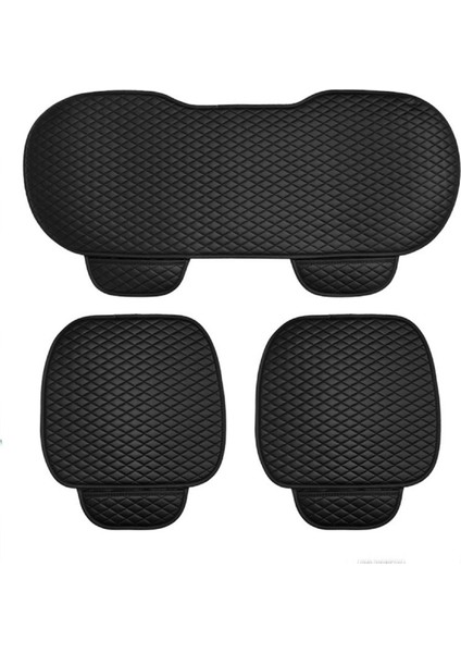 Smart Fortwo Brabus 2007 - 2012 Ön ve Arka Takım 3 Parça Siyah Deri Siyah Desen