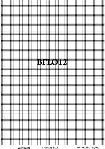 BFLO12 Siyah, Beyaz Buffalo Serisi Pirinç Dekopaj