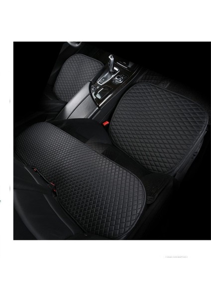 Ford Kuga Titanium 1.5 Tdci Powershift Konfor 2018 Ön ve Arka Takım 3 Parça Siyah Deri Siyah Desen