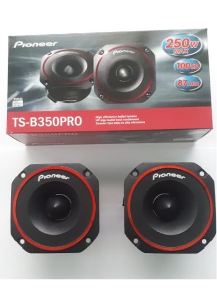 TS-B350PRO Serisi Kurşun Spl Tweeter
