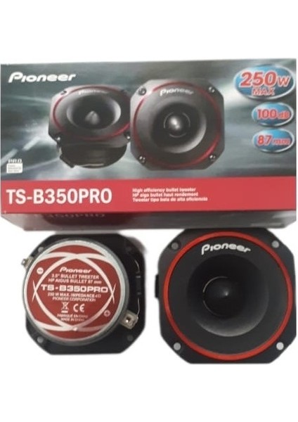 TS-B350PRO Serisi Kurşun Spl Tweeter