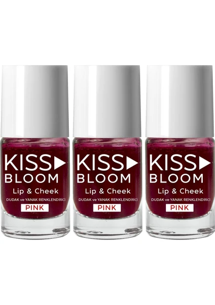 PROCSIN Kiss & Bloom Lip & Cheek Pink 3'lü Fırsat Paketi