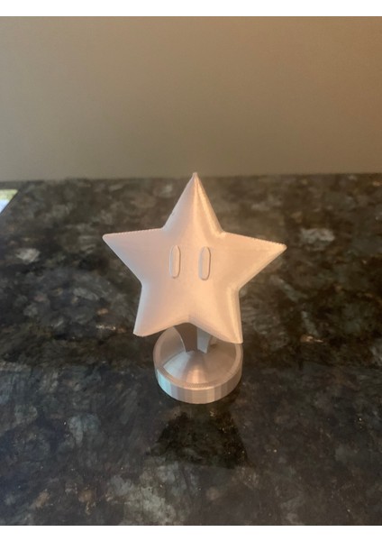 Mario Kart Turnuva Kupası Mario Yıldızı Oyuncak Biblo Dekorasyon