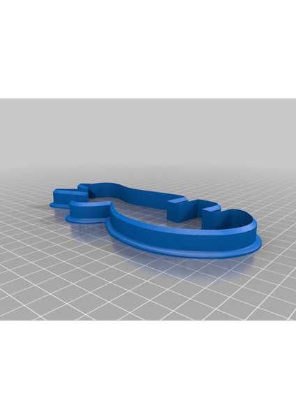 Triceratops Dinozor 3D Çerez Kurabiye Kesici Kalıp Plastik Aparat