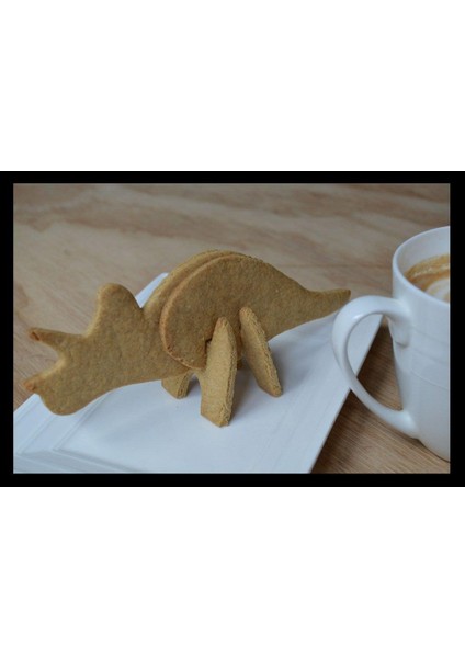 Triceratops Dinozor 3D Çerez Kurabiye Kesici Kalıp Plastik Aparat fiyatları