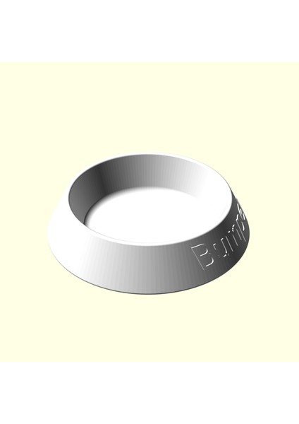 Bumper Kedi Köpek Mama Yem Kabı Evcil Hayvana Isme Özel Üretim Organik Plastik fiyatları