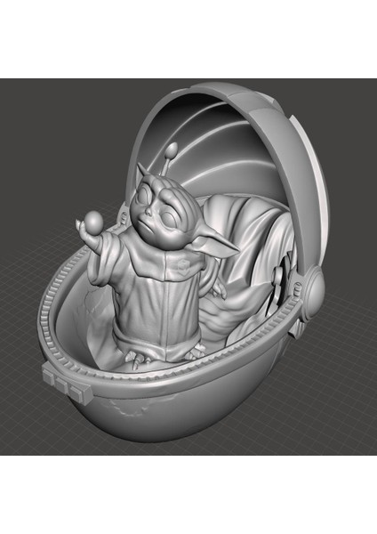 Boş Beşik W / Mıknatıs Yuvası Plastik Aparat