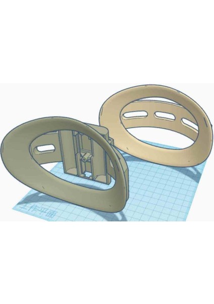 Oculus Quest 2 Rahat Arka Kısım Plastik Aparat