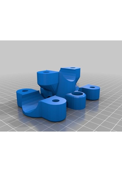 Yine Başka Bir Bisiklet Feneri Tutucu Plastik Aparat