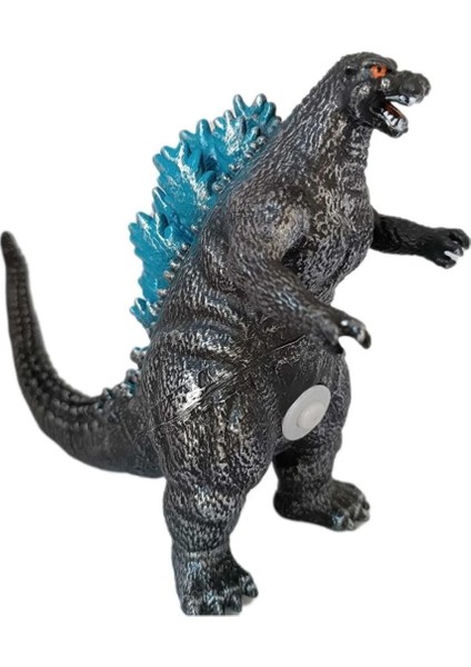 Oyuncak Godzilla Aksiyon Figürü 38 cm Sesli Soft Yumuşak Dinazor Godzila