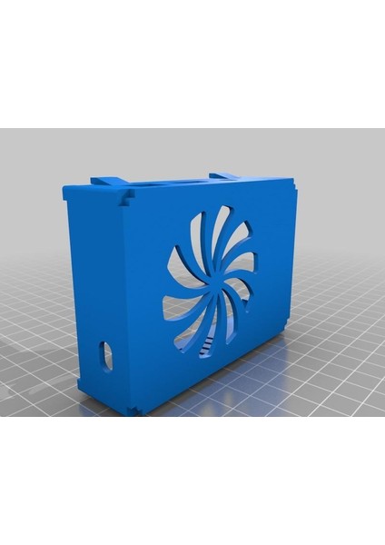 Raspberry Pi 3 ve 4 Kutu Kılıf Istiflenebilir Plastik Aparat modelleri