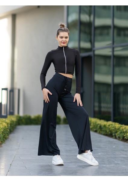 Kadın Siyah Yoga Pantolonu modelleri