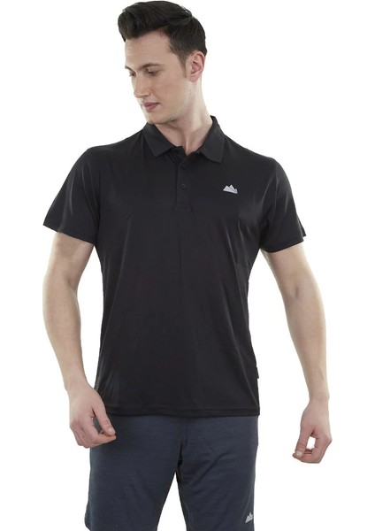 Horizons Ultra Dry Erkek Polo T-Shirt Siyah