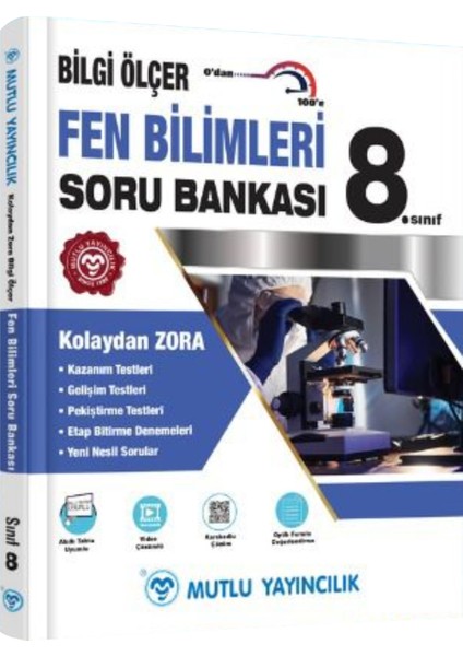 8. Sınıf Fen Bilimleri Bilgi Ölçer Soru Bankası