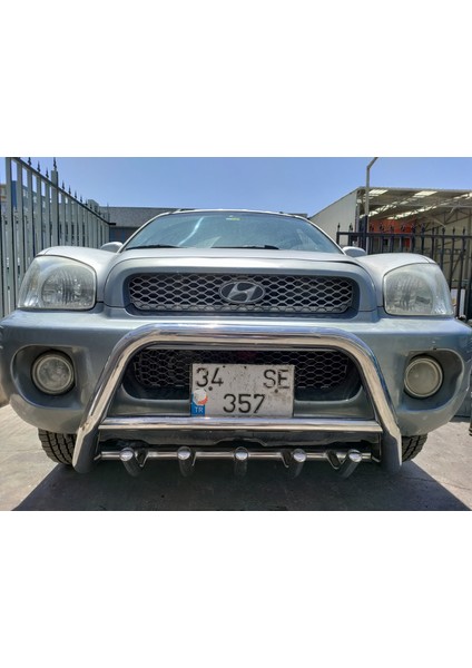 Hyundaı Santafe Krom Ön Tampon Koruma
