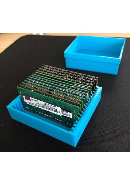 Laptop Ram Ddr3 Sodimm Modülleri X16 Depolama Kutusu Plastik Aparat