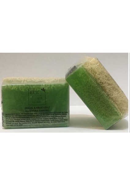 100 Doğal Aloevera'lı Kabak Lifli Sabun modelleri