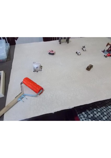 Tuz Gölü / Kırık Dünya Dokusu Rulo Plastik Aparat modelleri