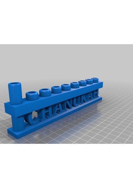 Chanukah Menorah Plastik Aparat