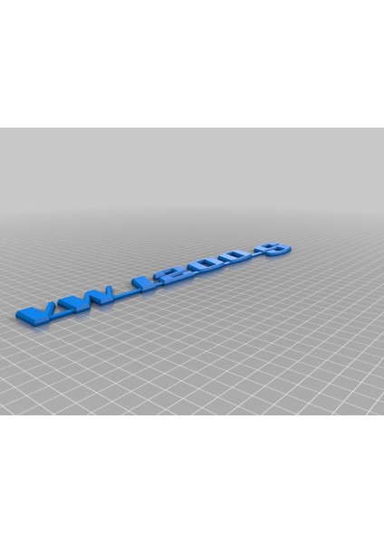 Thing Ico Vw 1200S Schriftzug - Arka Rozet Plastik Aparat