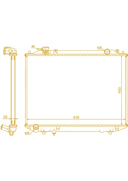 Ranger 2.5d 98- 1378035 mt 450*628*26