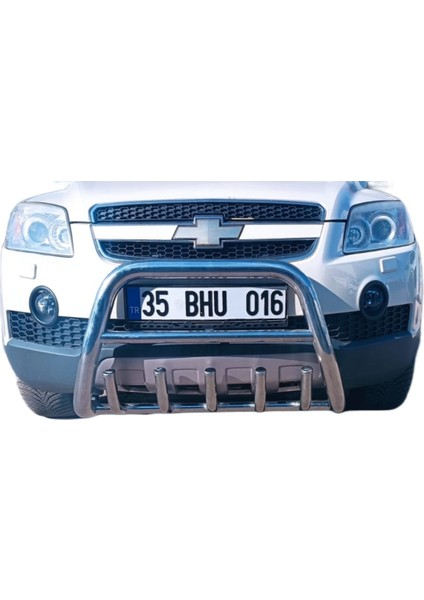 Chevrolet Captiva 2012 Öncesi Krom Ön ve Arka Tampon Koruma 2 Li Set