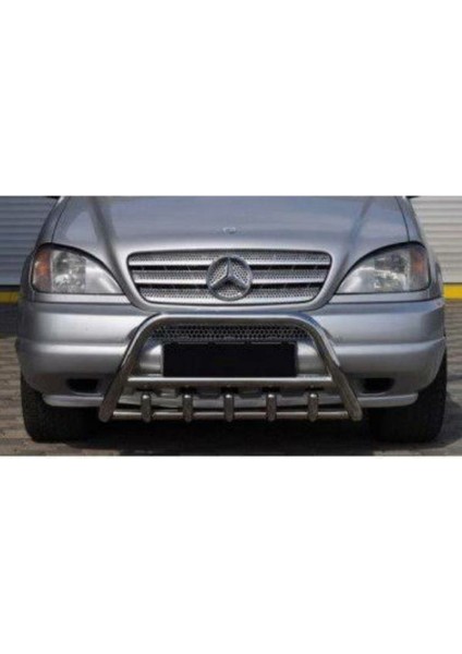 Mercedes Benz ml W 163 1998 2005 Arası Krom Ön Tampon Koruma Paslanmaz Çelik