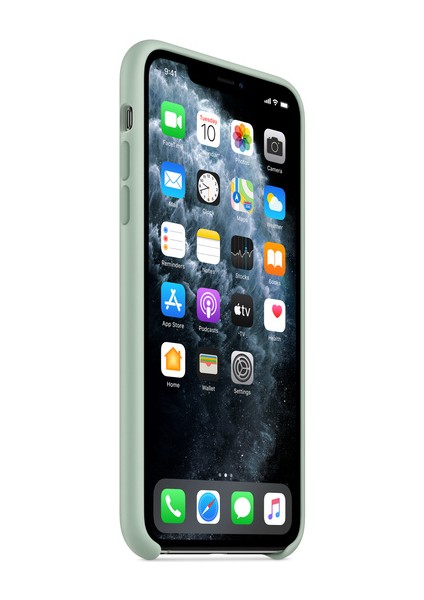 iPhone 12 Pro Max Silikon Kılıf Logolu Lansman Kılıf