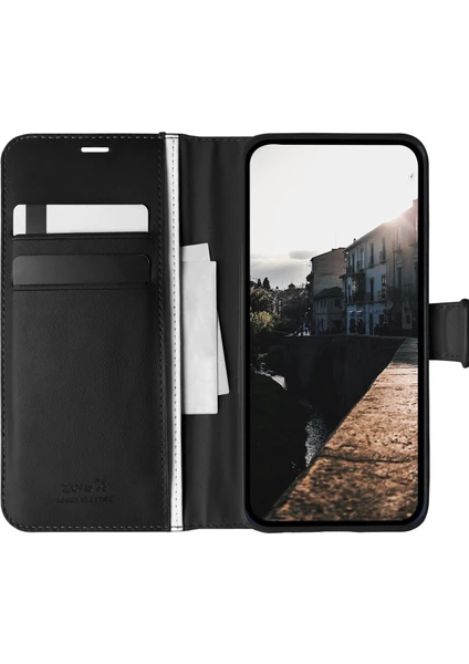 Huawei P40 Pro Kılıf Case, Suni Deri, Kartlık Cüzdan Bölmeli Mıknatıslı Kapatma Kopçalı Standlı Kapaklı Kılıf