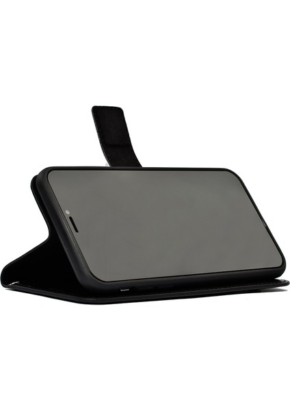 Oppo A74 4g Kılıf Case, Suni Deri, Kartlık Cüzdan Bölmeli Mıknatıslı Kapatma Kopçalı Standlı Kapaklı Kılıf