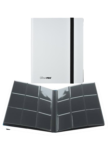 Ultra Pro Pro Binder 9-Pocket Eclipse Arctic White 9 Cepli 360 Kart Kapasiteli Albüm fiyatları