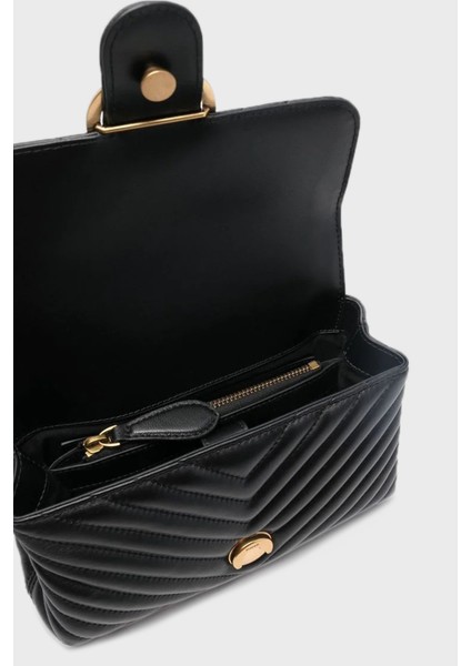 Logolu Çıkarılabilir Zincir Askılı Hakiki Deri Çanta Bayan Çanta 100044 A0GK Z99Q indirimleri