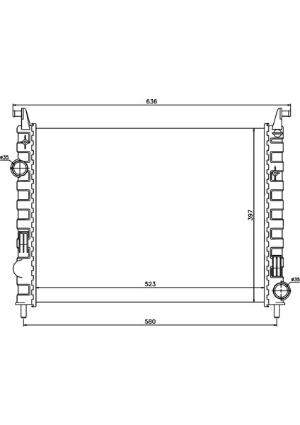 Albea/palıo/sıena/strada 1.3mjtd 02+ 51718122 mt 523*378*32