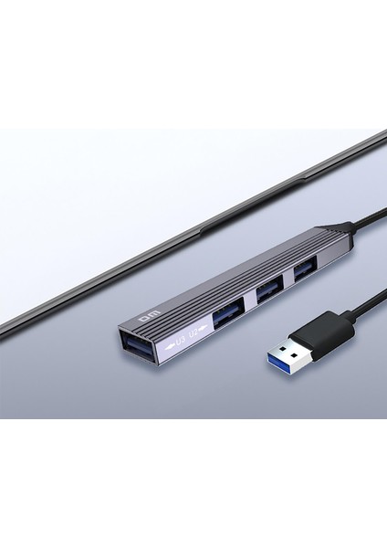 Dm CHB056 USB 3.0 To 4 Portlu 3*usb 2.0 1*usb 3.0 Hub Çoklayıcı 15 cm