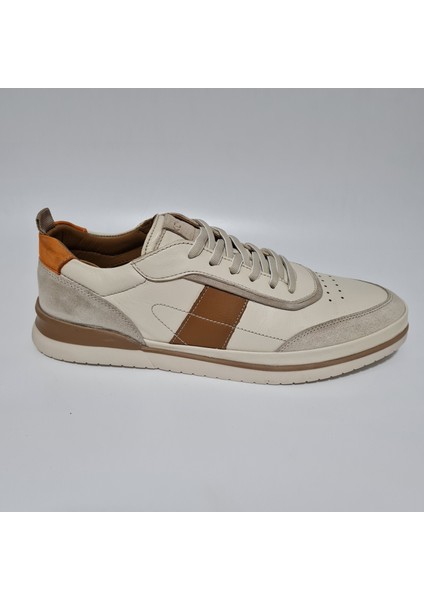 Bağlı Süet Parçalı Yumuşak Hakiki/gerçek Deri Günlük Sneaker Casual Ayakkabı Y1687-R176