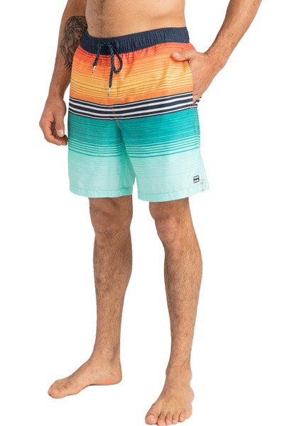 All Day Htr Stripe Lb Renkli Erkek Deniz Şortu EBYJV00103-MNT indirimleri