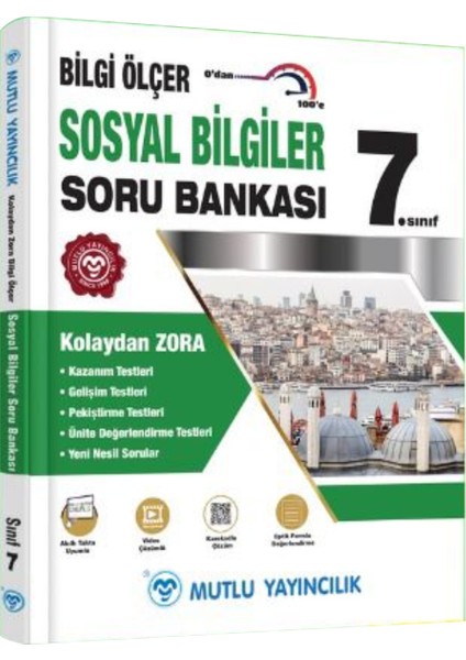 7. Sınıf Sosyal Bilgiler Bilgi Ölçer Soru Bankası