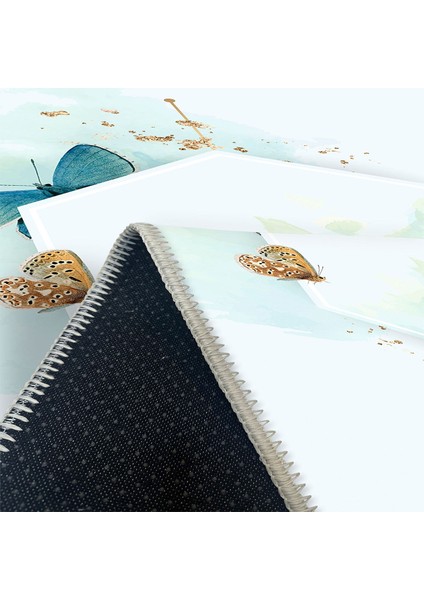 Makine Dokuması Pamuklu Kaymaz Taban ,dokuma Taban ,leke Tutmaz Yüksek Kalite ,uzun Ömürlü Dekoratif Modern Mutfak Halısı modelleri