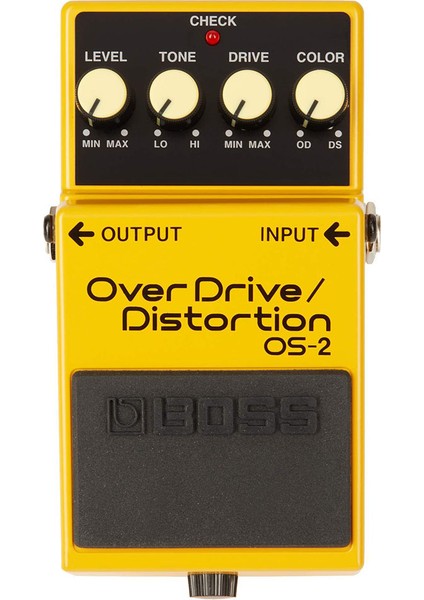 Os-2 Overdrive-Distortion Compact Pedal